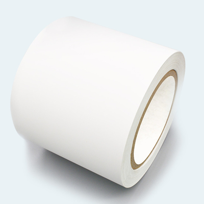 Middle Break Adhesive Destructive Paper Fragile paper sticker with glassine liner SGYB34