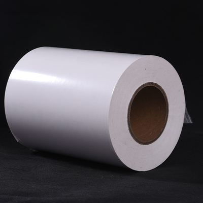 80um PE White TC Adhesive Label Material WG9033