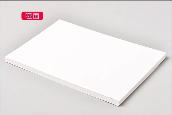 Inkjet Matte Paper Inkjet Matte Photo Paper Adhesive Photo Paper White Glassine Liner