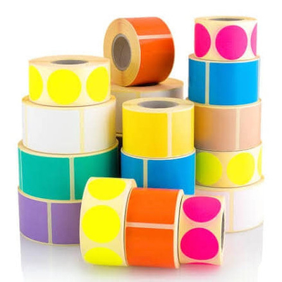 Preprinted Thermal Label Direct Thermal Top Coated Adhesive Barcode Sticker