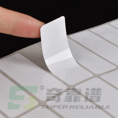 Customized Adhesive Film Label Sticker PET Label PET Sticker for Thermal Transfer Ribbon Printing