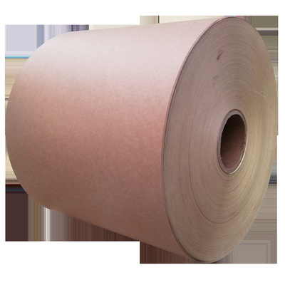 HM0633 Dark Brown Kraft Paper Adhesive Paper Adhesive Label Stock in sheet with PE coated kraft paper