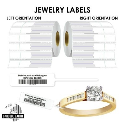 Jewelry Tag Labels Adhesive Jewelry Tag Labels Adhesive Label Material for Jewelry Tag Labels making