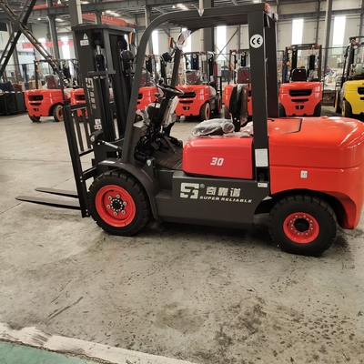 Adhesive Label and Adhesive Label Loading Discharging Diesel Forklift Truck