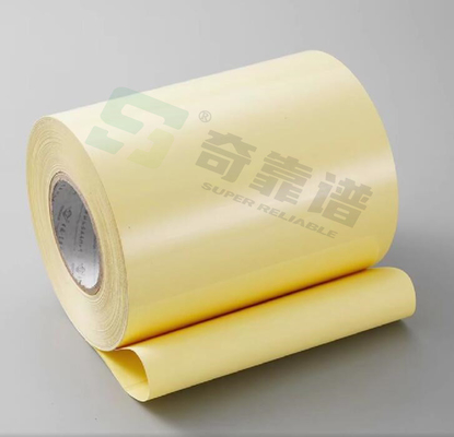 Adhesive PVC Film Clear PVC Film Adhesive with PE Coated Kraft Liner in Roll