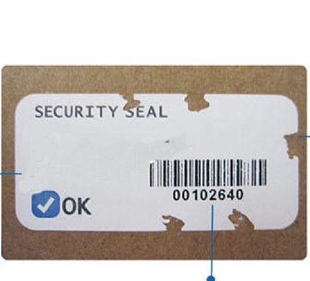 Destructive Label Material Easy Break Label Material Fragile Sticker Paper