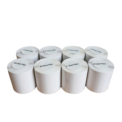 Blank Thermal Sticker 100mm*50mm thermal sticker roll Top Thermal Paper