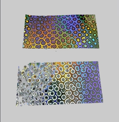 Holographic Film Destructive Label Material Fragile Sticker Paper
