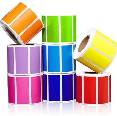 Preprinted Thermal Label Direct Thermal Top Coated Adhesive Barcode Sticker