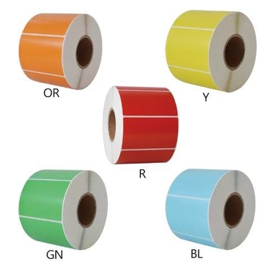 Printed Direct Thermal Color Label Sticker Color Label Top Thermal Label Sticker