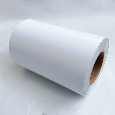 Tire Glue Label Material for Adhesive Tire Label Making TG7034 Aluminum Coated