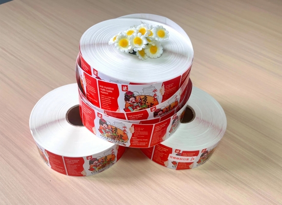 Customized Printed Adhesive Label Sticker with customized printing