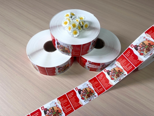Customized Printed Adhesive Label Sticker with customized printing