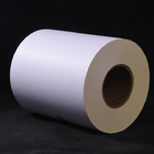 HM2533 Matte Thermal Transfer Vellum Adhesive Label Material with white glassine liner for barcode making
