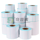 Adhesive Thermal Labels thermal scale labels barcode labels with blue glassine liner
