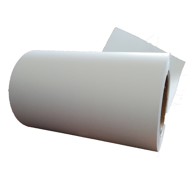 HM2033 Eco Thermal Hotmelt Glue Glassine Liner Self Adhesive Thermal Paper