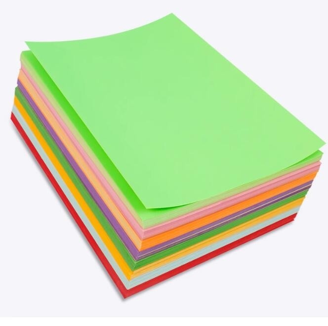 Fluorescent Green Paper Adhesive Fluorescent Green Paper WGA433 Inkjet Printing Fluorescent Paper