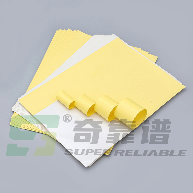 HM0111 High Glossy Cast Coated Mirror Adhesive Sticker Paper sheet for offset printing