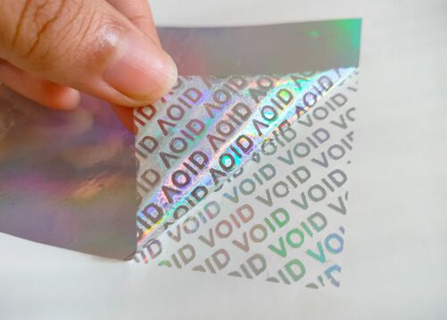 VOID Adhesive Label Material